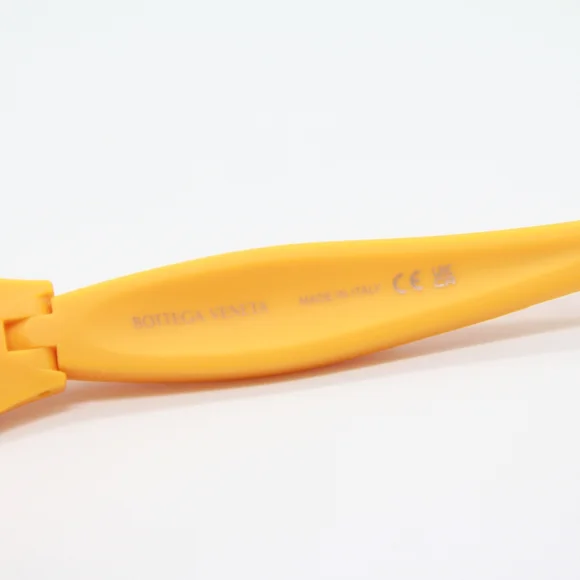 NEW BV1162S 004 BOTTEGA VENETA ORANGE UNISEX  SUNGLASSES - Picture 12 of 13